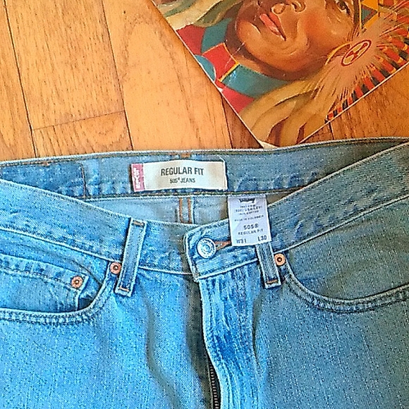 ๐ - Leviโs 505 Jeans 31 X 30 EUC - Picture 4 of 16